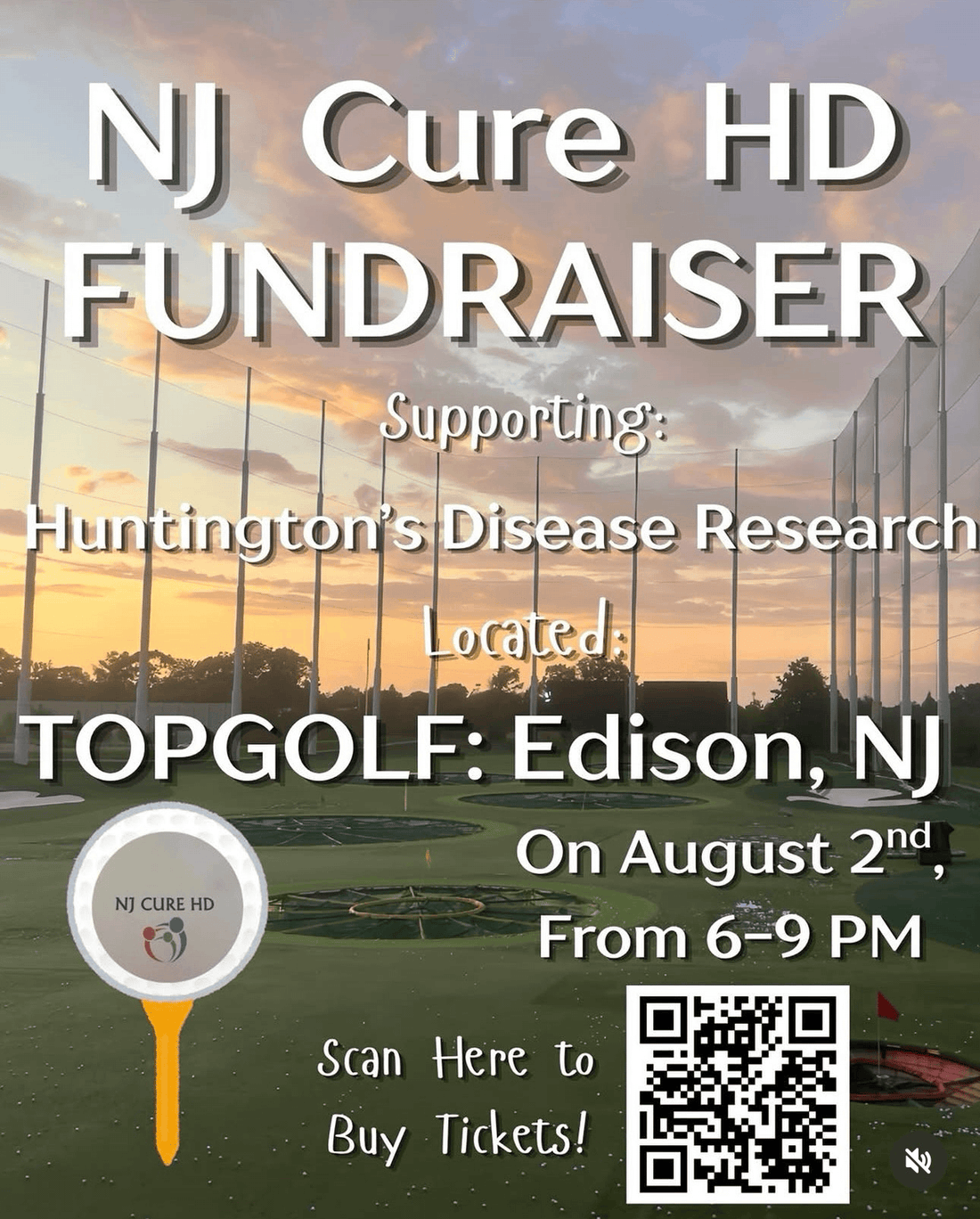 Playing for a Cure: Whirly Bird Supports NJ Cure HD at Topgolf Edison